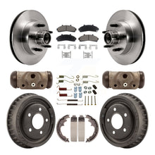 Load image into Gallery viewer, Front Rear Brake Rotors Ceramic Pad &amp; Drum Kit (9Pc) For Ford Ranger Mazda B2500