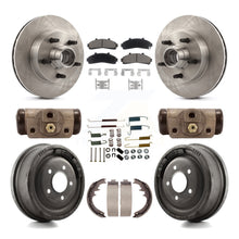 Load image into Gallery viewer, Front Rear Disc Brake Rotors Ceramic Pads And Drum Kit (9Pc) For Mazda B4000