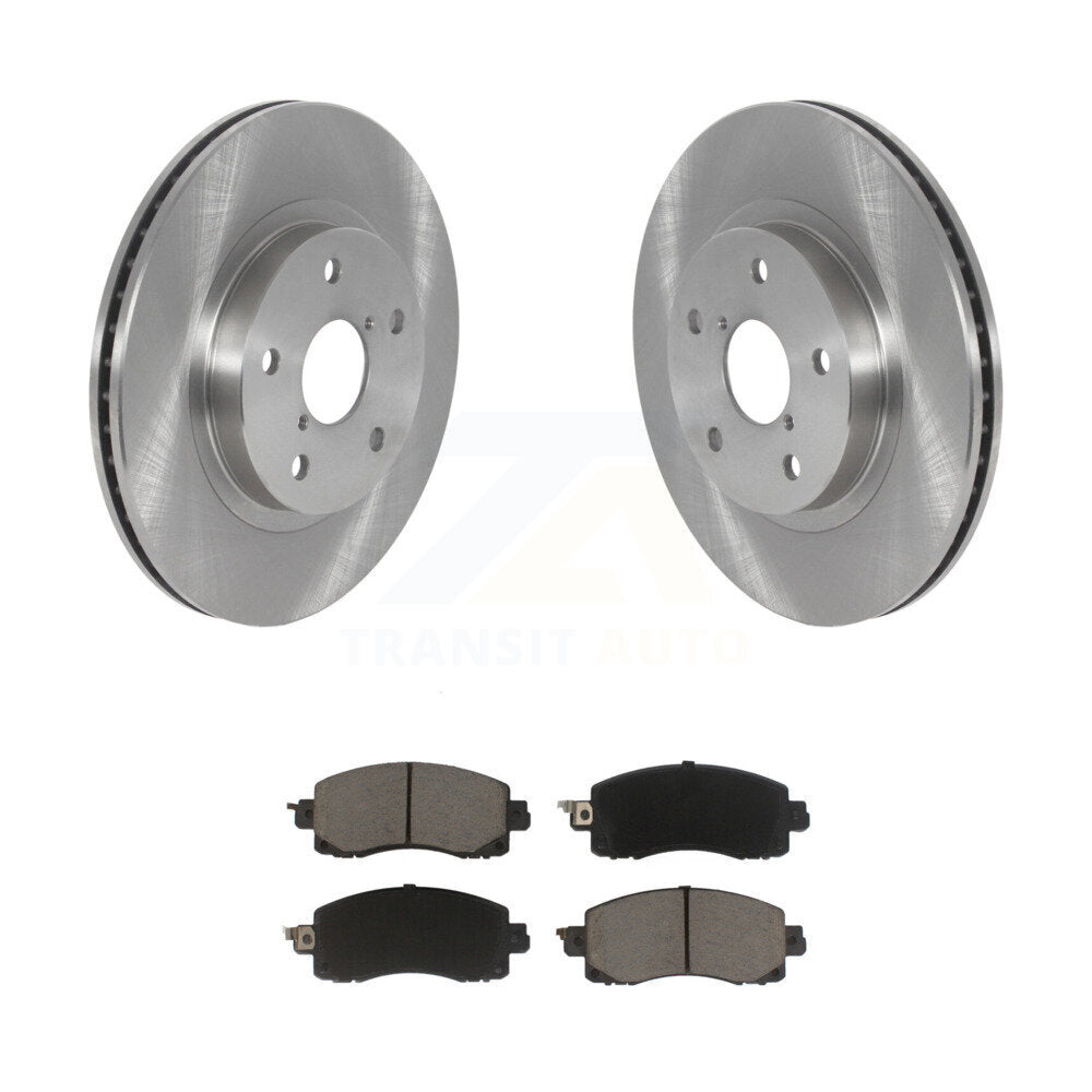 Front Disc Brake Rotors And Ceramic Pads Kit For Subaru Forester