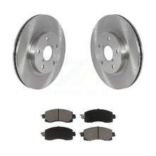 Charger l&#39;image dans la galerie, Front Disc Brake Rotors And Ceramic Pads Kit For Subaru Forester