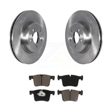 Load image into Gallery viewer, Front Disc Brake Rotors And Ceramic Pads Kit For BMW 330i GT xDrive