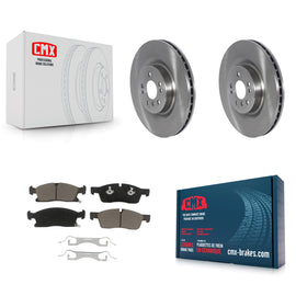 Front Brake Rotors & Ceramic Pad Kit For Mercedes-Benz ML350 GLE350 ML400 GLE400