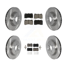 Charger l'image dans la galerie, [Front+Rear] 2016 Tesla S From 04 Premium OE Brake Rotors &amp; Ceramic Pads Kit For Max Braking