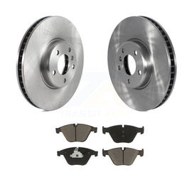 [Front] 2011-2013 BMW 535i Premium OE Brake Rotors & Ceramic Pads Kit For Max Braking