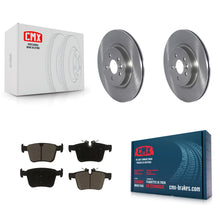 Load image into Gallery viewer, Rear Brake Rotors Ceramic Pad Kit For Land Rover Jaguar F-Pace Range Velar Sport