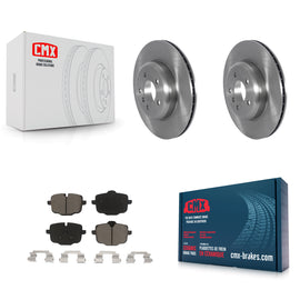 Rear Brake Rotor & Ceramic Pad Kit For BMW 535i 550i xDrive 650i 640i Gran Coupe