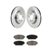 Charger l&#39;image dans la galerie, Front Disc Brake Rotors And Ceramic Pads Kit For Mazda 3