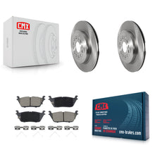 Load image into Gallery viewer, Rear Disc Brake Rotors And Ceramic Pads Kit For Ram 1500 K8C-103049