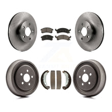 Load image into Gallery viewer, Front Rear Disc Brake Rotors Ceramic Pad Drum Kit For Chevrolet Cavalier Pontiac
