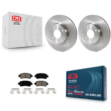 Load image into Gallery viewer, Front Disc Brake Rotors And Ceramic Pads Kit For Nissan Kicks Versa K8C-103085
