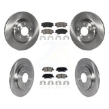 Front Rear Disc Brake Rotors And Ceramic Pad Kit For Kia Sportage Hyundai Tucson