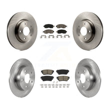 Charger l'image dans la galerie, Front Rear Disc Brake Rotors And Ceramic Pads Kit For Nissan Altima K8C-103093