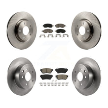 Charger l'image dans la galerie, Front Rear Disc Brake Rotors And Ceramic Pad Kit For 2019-2020 Nissan Altima AWD