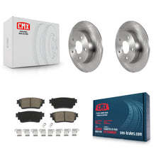 Load image into Gallery viewer, Rear Disc Brake Rotors And Ceramic Pads Kit For Nissan Kicks Altima K8C-103097