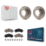 Rear Disc Brake Rotors And Ceramic Pad Kit For Sprinter 3500 Mercedes-Benz Dodge