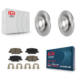 Rear Brake Rotor And Ceramic Pad Kit For Hyundai Santa Fe Palisade Kia Telluride
