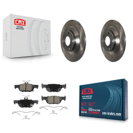 Rear Disc Brake Rotors And Ceramic Pads Kit For Mazda CX-30 MX-30 EV K8C-103125