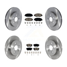 Charger l'image dans la galerie, Front Rear Disc Brake Rotors And Ceramic Pads Kit For Toyota Corolla K8C-103139