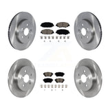 Front Rear Disc Brake Rotors And Ceramic Pads Kit For Toyota Corolla K8C-103139