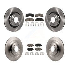 Load image into Gallery viewer, Front Rear Disc Brake Rotors And Ceramic Pads Kit For Mitsubishi Outlander PHEV