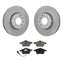 Load image into Gallery viewer, Front Disc Brake Rotors And Ceramic Pads Kit For Audi A6 Quattro 100