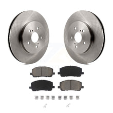 Charger l&#39;image dans la galerie, Front Brake Rotor Ceramic Pad Kit For 2006-2007 Toyota Highlander Hybrid Limited