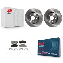 Load image into Gallery viewer, Front Disc Brake Rotors And Ceramic Pads Kit For Honda CR-V