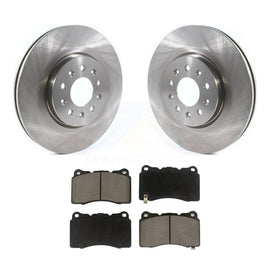 [Front] 2020 Buick Regal Sportback 3.6L Premium OE Brake Rotors & Ceramic Pads Kit For Max Braking