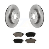 Rear Disc Brake Rotors And Ceramic Pads Kit For Nissan Rogue Sport LEAF Qashqai