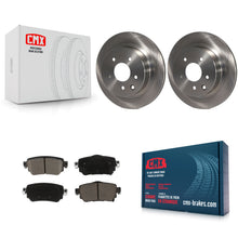 Charger l'image dans la galerie, [Rear] 2019 Nissan Rogue Sport S Premium OE Brake Rotors &amp; Ceramic Pads Kit For Max Braking
