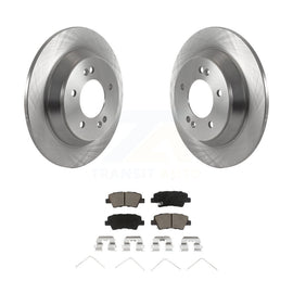 [Rear] 2020-2022 Kia Soul 1.6L Premium OE Brake Rotors & Ceramic Pads Kit For Max Braking