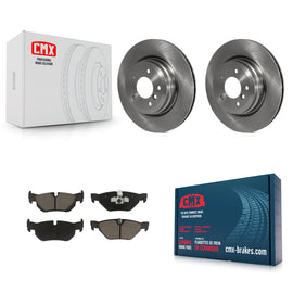 Rear Brake Rotors Ceramic Pad Kit For BMW X1 xDrive28i With 336mm Diameter Rotor