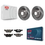 Rear Brake Rotors Ceramic Pad Kit For BMW X1 xDrive28i With 336mm Diameter Rotor