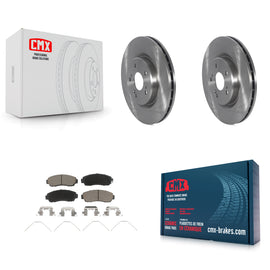 [Front] 2019-2023 Acura RDX Premium OE Brake Rotors & Ceramic Pads Kit For Max Braking
