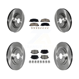 Front Rear Disc Brake Rotors And Ceramic Pads Kit For Lincoln Aviator K8C-103231