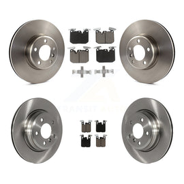 Front Rear Disc Brake Rotors And Ceramic Pads Kit For BMW 428i