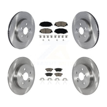Load image into Gallery viewer, Front Rear Disc Brake Rotors And Ceramic Pads Kit For 2019 Toyota Corolla 2.0L