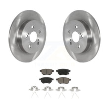 Charger l&#39;image dans la galerie, Rear Brake Rotor Ceramic Pad Kit For 19 Toyota Corolla With Manual Parking