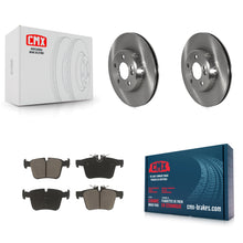 Load image into Gallery viewer, Rear Disc Brake Rotors And Ceramic Pads Kit For Mercedes-Benz C300 C400 C350e