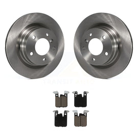 [Rear] 14-15 BMW 328i With Blue Painted Calipers Premium OE Brake Rotors & Ceramic Pads Kit For Max Braking