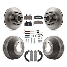 Charger l'image dans la galerie, Front Rear Brake Rotor Ceramic Pad &amp; Drum Kit (7Pc) For Chevrolet C1500 Suburban