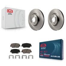 Load image into Gallery viewer, [Front] 2019-2022 Hyundai Nexo Premium OE Brake Rotors &amp; Ceramic Pads Kit For Max Braking