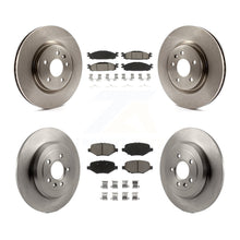 Charger l&#39;image dans la galerie, Front Rear Brake Rotors Ceramic Pad Kit For Ford Explorer With Heavy Duty Brakes