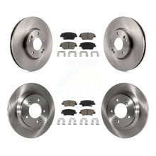 Load image into Gallery viewer, Front Rear Disc Brake Rotors And Ceramic Pads Kit For Hyundai Sonata