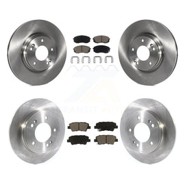 [Front+Rear] 19-21 Hyundai Veloster Turbocharged Premium OE Brake Rotors & Ceramic Pads Kit For Max Braking