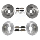 [Front+Rear] 19-21 Hyundai Veloster Turbocharged Premium OE Brake Rotors & Ceramic Pads Kit For Max Braking