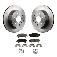 Charger l&#39;image dans la galerie, Rear Disc Brake Rotors And Ceramic Pads Kit For GMC Sierra 1500 Classic