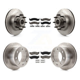 [Front+Rear] 2001-2002 Dodge Ram 2500 Premium OE Brake Rotors & Ceramic Pads Kit For Max Braking