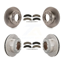 Load image into Gallery viewer, Front Rear Brake Rotor Ceramic Pad Kit For Ram Dodge Sterling Truck 4500 5500 45