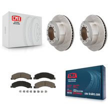 Charger l'image dans la galerie, Rear Brake Rotor &amp; Ceramic Pad Kit For Ram Dodge Sterling Truck 4500 5500 Bullet